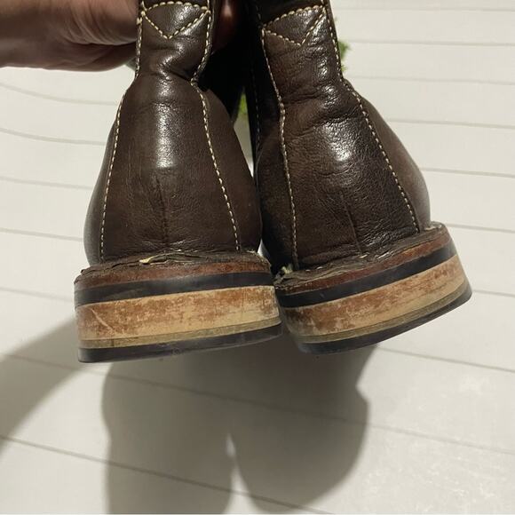 Cole Haan Brown Leather Pull On Classic Chelsea Boots Kens Size 10.5 - Picture 6 of 11